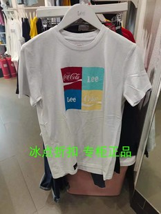 T恤 Lee专柜正品 L395973RXK11男士 L395973RXK14 夏款 圆领印花短袖