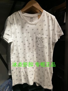 0145女士夏款 圆领T恤 休闲纯棉印花短袖 18672 Levis李维斯专柜正品