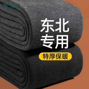 女2025新款 秋裤 加厚东北外穿防寒裤 保暖裤 超厚加绒高腰打底裤 棉裤