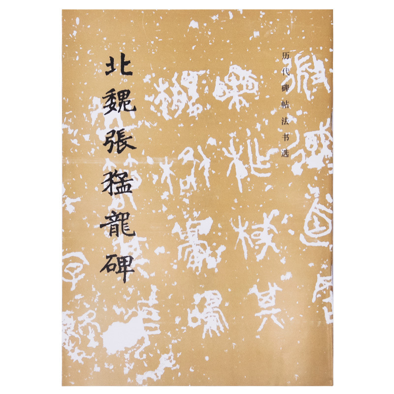 历代碑帖法书选 北魏张猛龙碑 原大影印 楷书毛笔碑帖中国北魏字帖 成人学生用原拓书法字帖碑帖 文物出版社官方旗舰店
