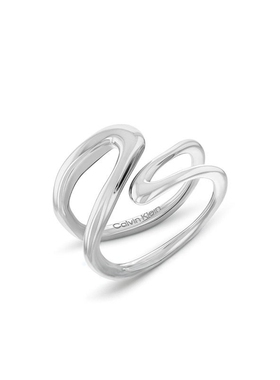 【新款】Calvin Klein凯文克莱简约几何线条戒指女现代感食指戒