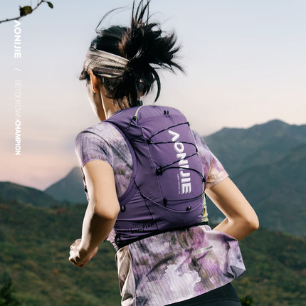 奥尼捷10L专业越野跑背包户外登山徒步双肩包超轻行山跑山水袋包