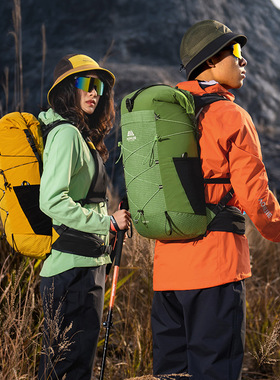 奥尼捷大容量专业户外装备双肩登山包戈壁徒步越野跑背包行山背囊