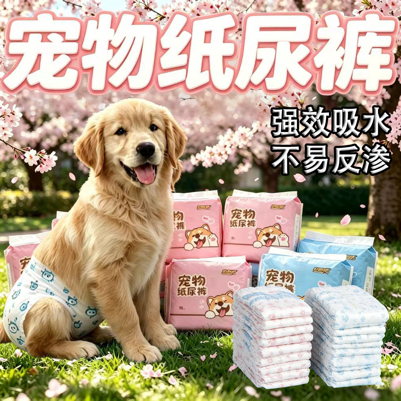 【爆款热卖】碧舒柔狗狗纸尿垫