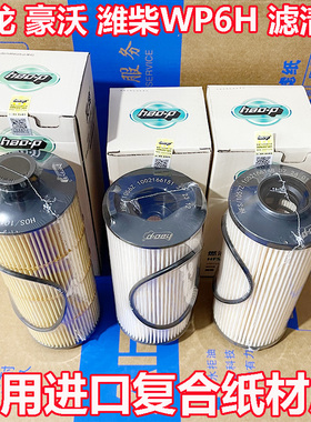 国六德龙L5000 L3000豪瀚N5W 245 270机油滤清器柴油滤芯潍柴WP6H