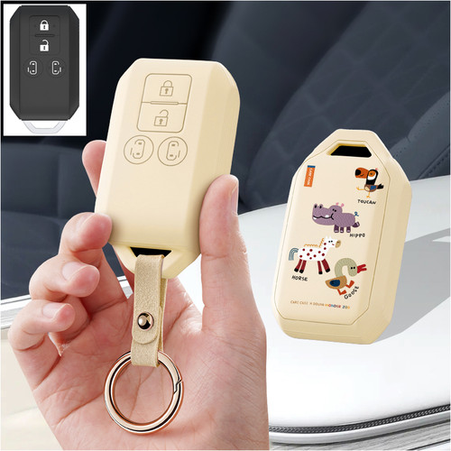 适用铃木SUZUKI汽车钥匙套保护套包壳XL7扣女高级Solio全包专用