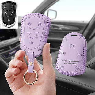 适用凯迪拉克老款 ct4汽车钥匙套保护套包壳ct6扣xt5女ct5高级专