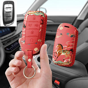 适用长安cs35plus汽车钥匙套包壳扣专用遥控cs75保护套21新款cs95