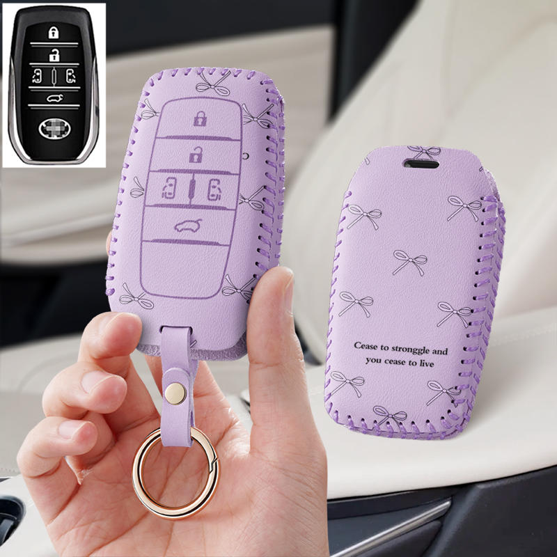 适用雷克萨斯凌志lm300H汽车钥匙套es保护套全包壳扣女高级专用