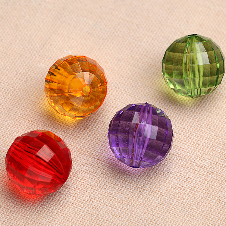 diy透明动物亚克力地球珠