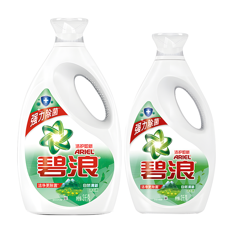 碧浪洗衣液持久留香家用实惠装