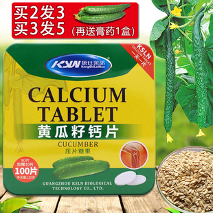 黄瓜籽钙片 康仕莱诺 药房同款 黄瓜子钙片 片 100片 1.2g