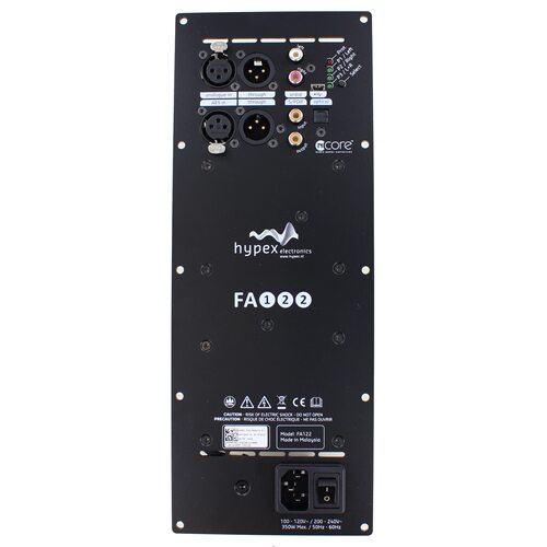 Hypex FA122 125W融合Fusion背板功率放大器HiFi电子分频NCore
