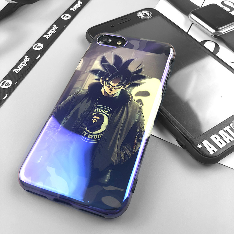 Bape蓝光iphoneXSMAX新款7炫酷苹果8plus龙珠XR悟空个性6sp手机壳|ruв категории Цифровые аксессуары, аксессуары для мобильных телефонов, телефон защитный кожух/оболочка - от Buy2taobao.com для оказания профессиональной услуги покупки агента Taobao