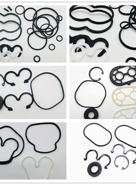 适用齿轮泵日立小松卡特先导尾液压泵油封修理包3山形密封圈o型圈