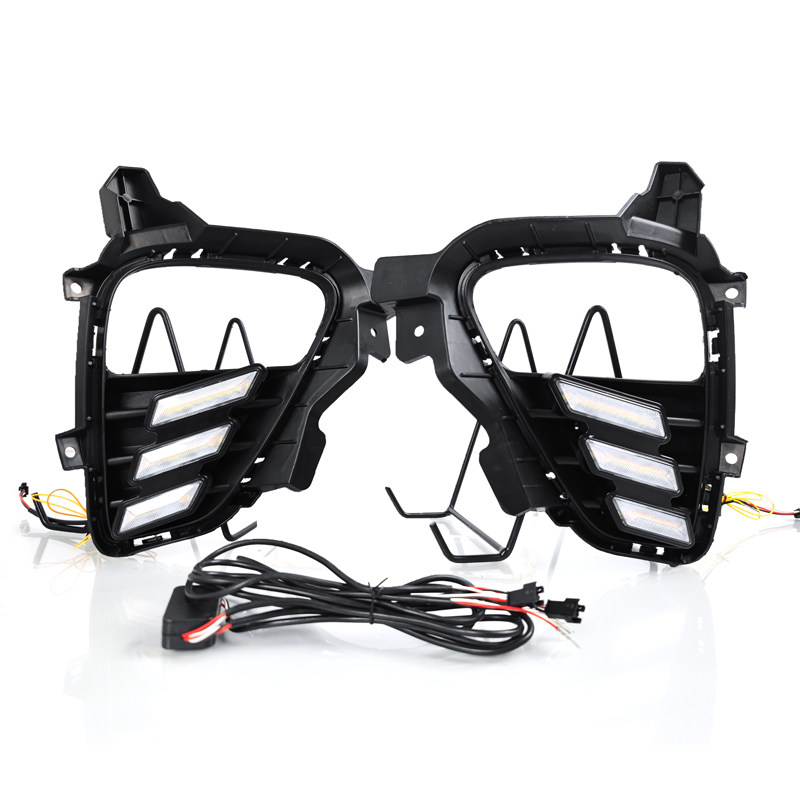 18-20款帝豪GL改装LED日间行车灯