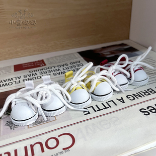 豆豆鞋 17cm拉布布鞋 公主鞋 皮鞋 子labubu搪胶公仔一二三代帆布鞋