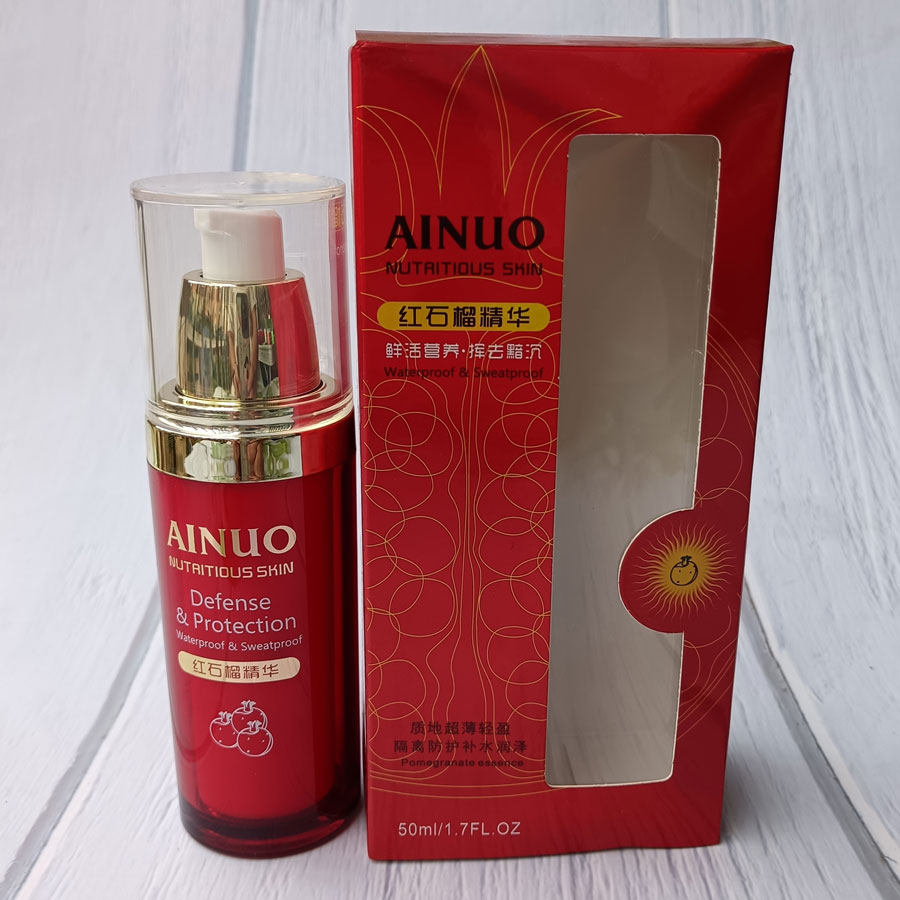 正品 爱诺红石榴精华日间隔离防护霜50ML 亮肤防紫外线保湿遮瑕,彩妆/香水/美妆工具,隔离/妆前/素颜霜,淘宝优惠券,粉丝福利购,淘宝优惠卷