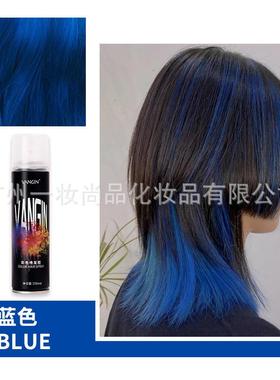 厂家直销 VANGIN一次性染色喷雾持久不伤发黑色奶奶灰彩色喷爆款