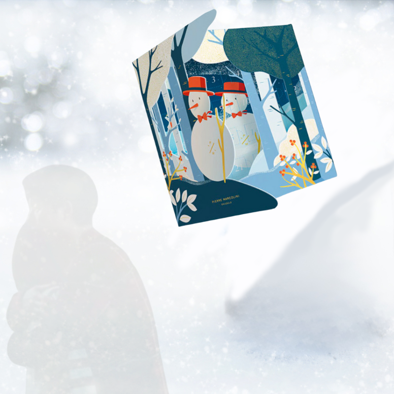 pierre marcolini雪人欢乐颂·圣诞日历巧克力礼盒