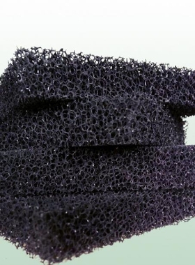 蜂窝活性炭过滤棉空气净化吸附海绵蜂窝状碳网黑色炭纤维废气除味