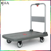 静音手推车平板车折叠搬运车小推车拖车板车拉货推车货手拉车加高