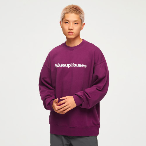 wassup长袖抓绒加厚圆领潮