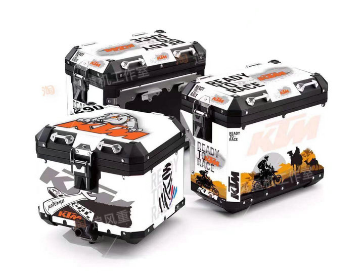 KTM1290 790ADV 萝卜尾箱改装三箱贴纸边箱贴花拉花贴纸三箱贴纸