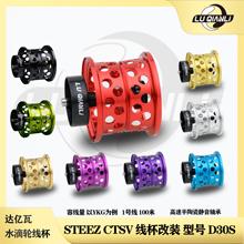 路千里改装线杯四弟子ctsv19款STEEZ水滴轮线杯远投微物泛用线杯