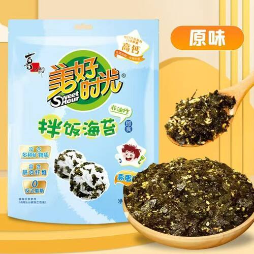 喜之郎美好时光海苔拌饭好吃不贵
