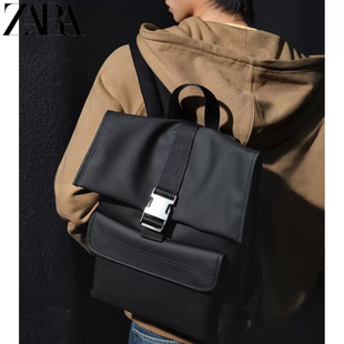 ZARA双肩包男大容量旅行背包商务出差休闲通勤电脑包潮流大学生包