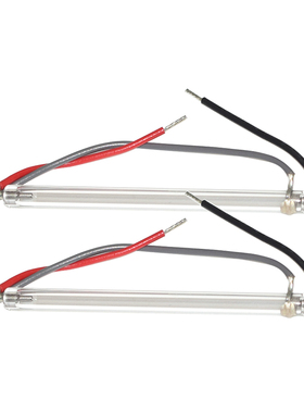 LED 闪光灯管 橙色管 闪光橙管 3.1*48mm长 玻璃管