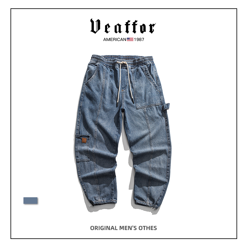 数据牛仔长裤Veaffor/威弗