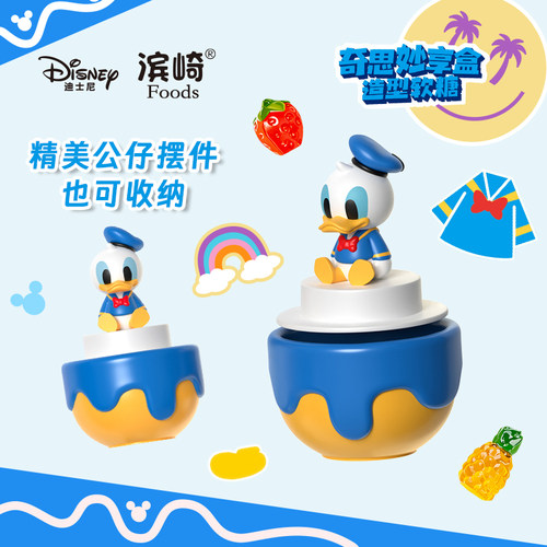 迪士尼盲盒造型软糖卡通盲盒