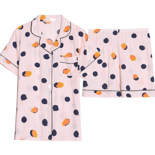 女士棉绸睡衣夏天薄款开衫2025年新款短袖春秋女绵绸家居服可外穿