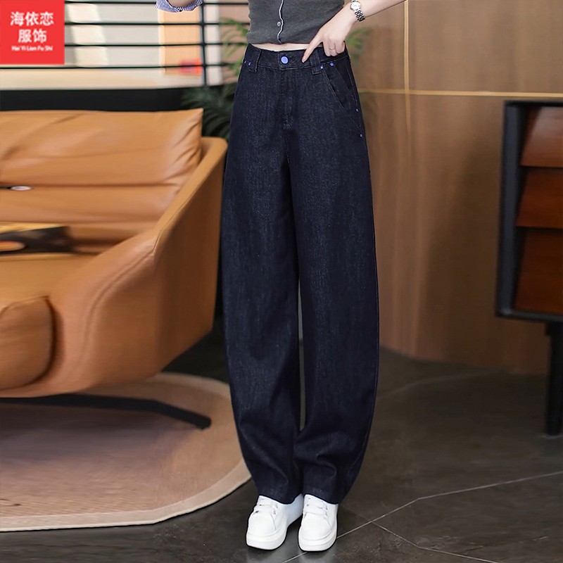 秋季新款时尚高腰百搭裤子