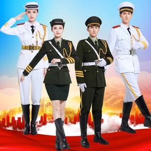 国旗班仪仗队服装大中学生升旗仪式礼服学校护卫队护旗手演出套装