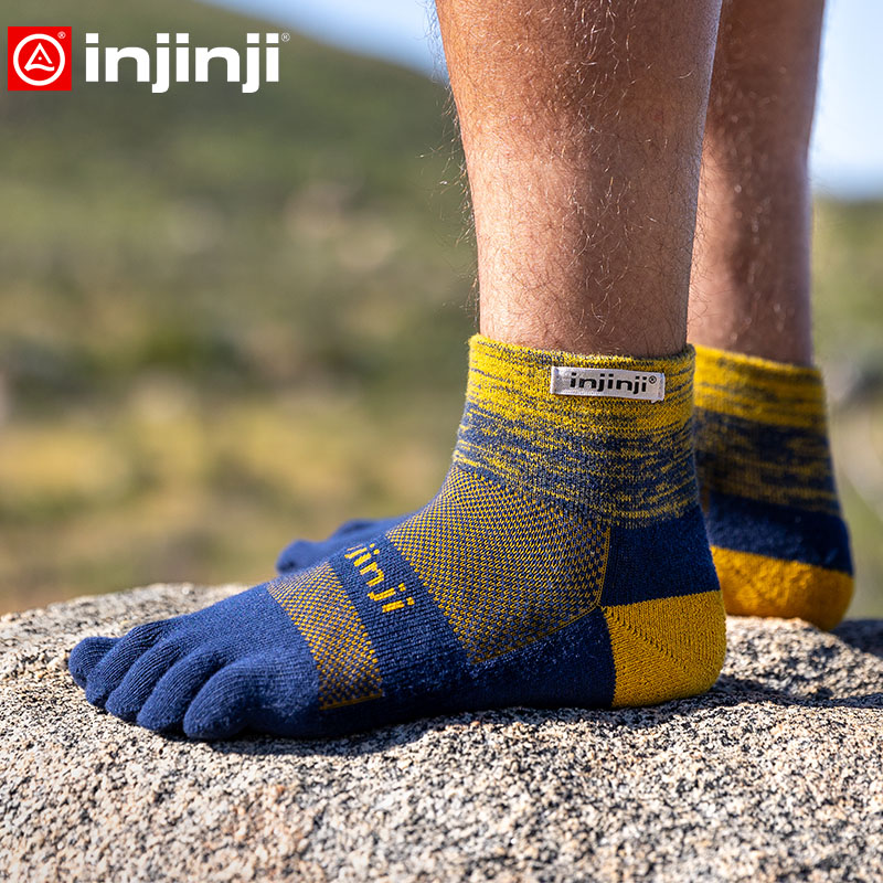 injinji越野跑五指襪加厚