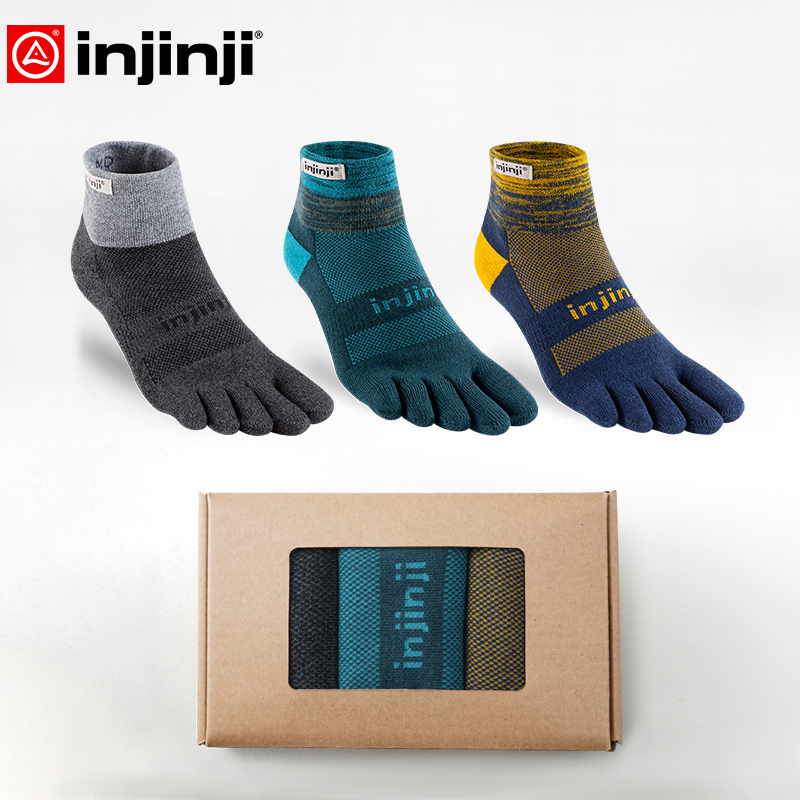 Injinji中筒加厚保暖袜