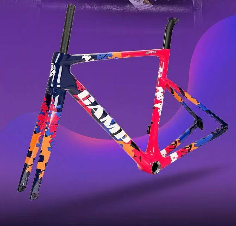 CAMP坎普sr9碳纤维公路车车架T1000超轻650g带碳把车队款旗舰款