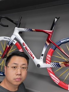 滚石ROLLINGSTONE 隐藏者十周年hider公路车碳纤维破风车架全内走