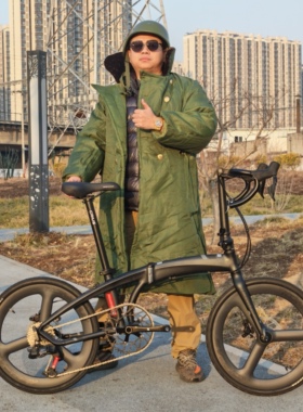 CRIUS柯瑞斯【电子变速】折叠车V11s【油碟刹车】康卡斯碳纤轮组