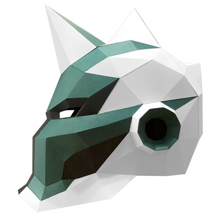 可穿戴赛博朋克机械头盔lol变形金刚钢铁侠酷炫帅气面具 机器头套