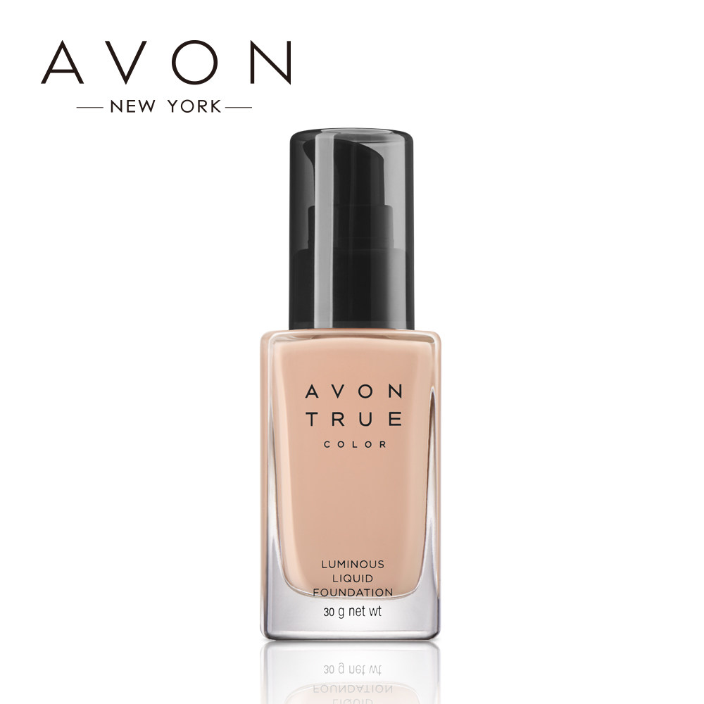 Avon/雅芳新光换光影修颜粉底液彩妆持久提亮裸妆自然色定妆正品在类目 彩妆/香水/美妆工具, 粉底液/膏中 - 来自Buy2taobao.com提供专业的淘宝代购服务