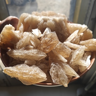 黑龙江土碱农村黄面碱盐碱地熬制正宗土法熬制碱坨子食用碱块