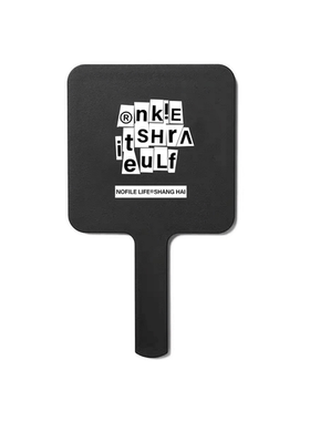 NOFILE LIFE®21SS 城市限定趣味方形logo设计师款随身镜子小摆件