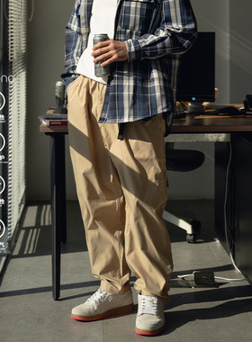 NOFILE LIFE 25SS日系速干宽松廓形杜邦Sorona®三防四季休闲裤男