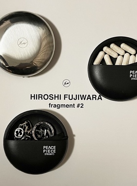 ARMOR FRAGMENT DESIGN PEACE PIECE 藤原浩闪电LOGO限定随身药盒