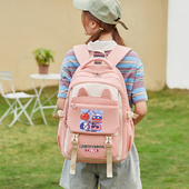 联合国五常可爱卡通书包中小学生男双肩包减负背包女生大容量包