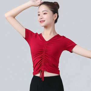 舞蹈练功服装夏季新款莫代尔